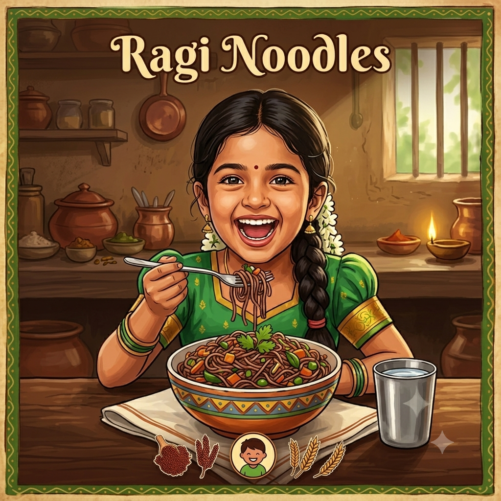Ragi  Noodles -Finger millet Noodles 200 gms