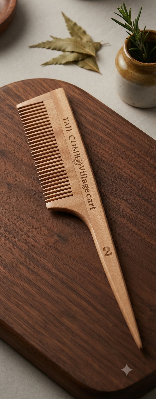 Neem Wood TAIL COMB