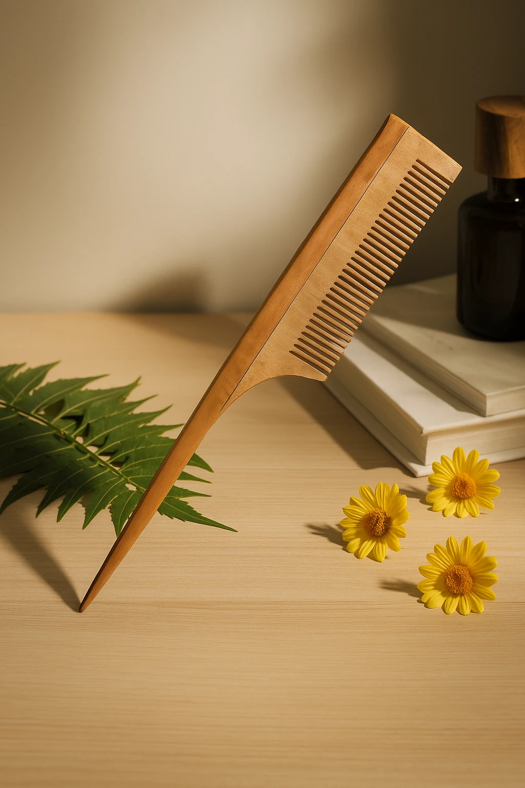 Neem Wood Comb TAIL